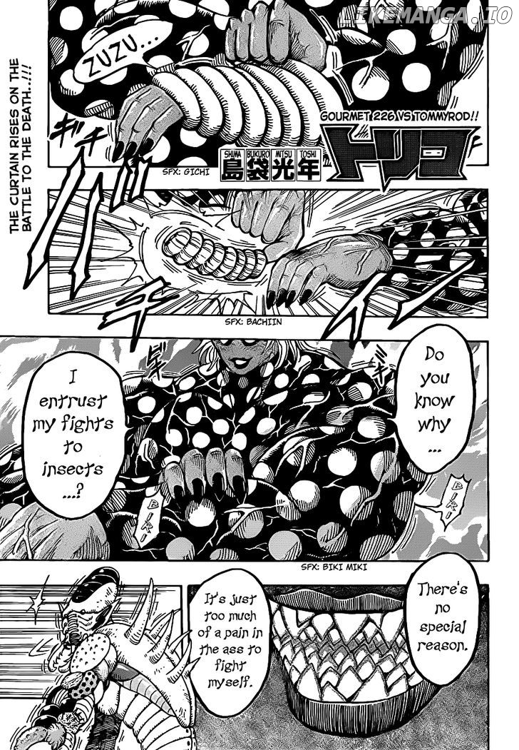 Toriko - Manga chapter 226 - page 1