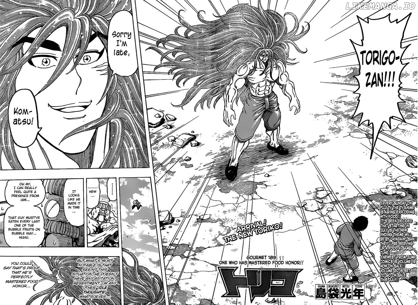 Toriko - Manga chapter 189 - page 2