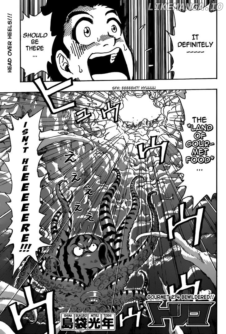 Toriko - Manga chapter 274 - page 1
