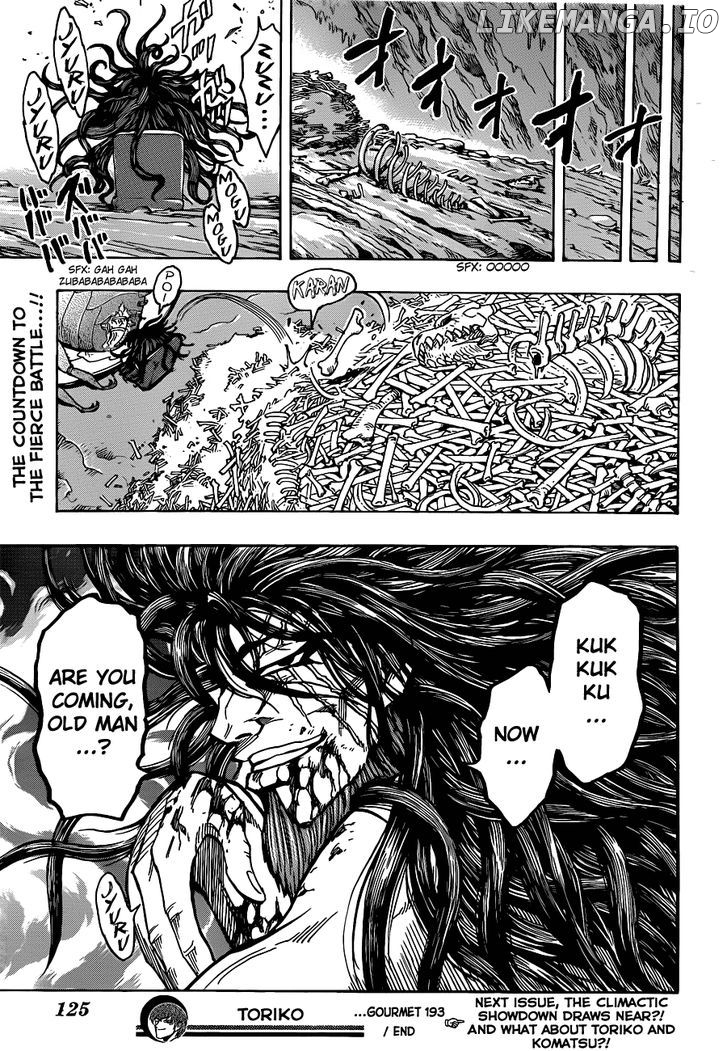 Toriko - Manga chapter 193 - page 17