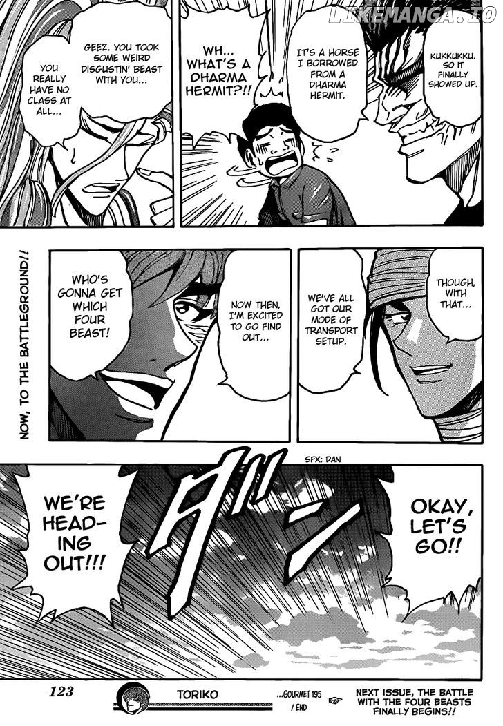 Toriko - Manga chapter 195 - page 18