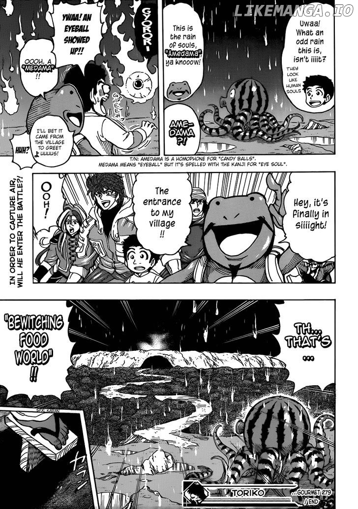 Toriko - Manga chapter 279 - page 18