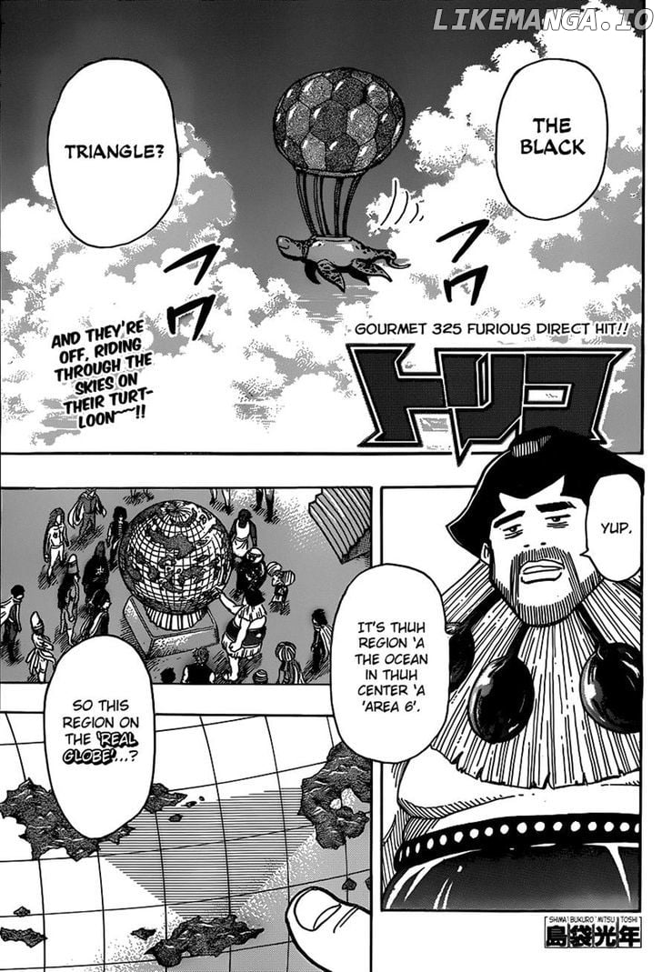 Toriko - Manga chapter 325 - page 1