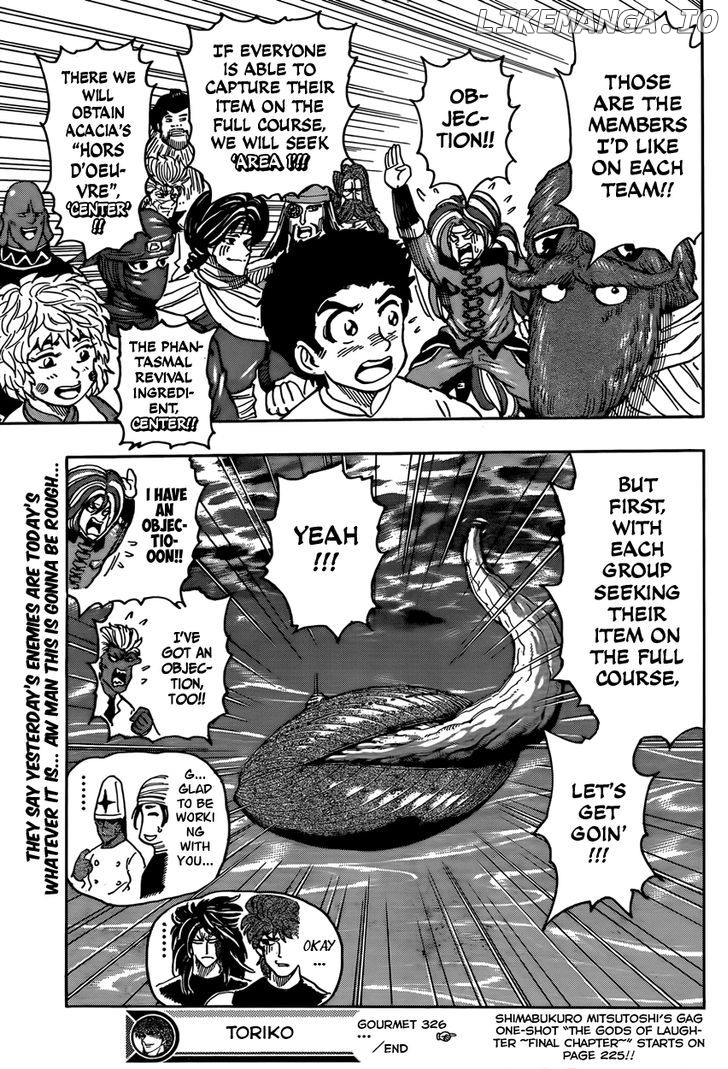 Toriko - Manga chapter 326 - page 19