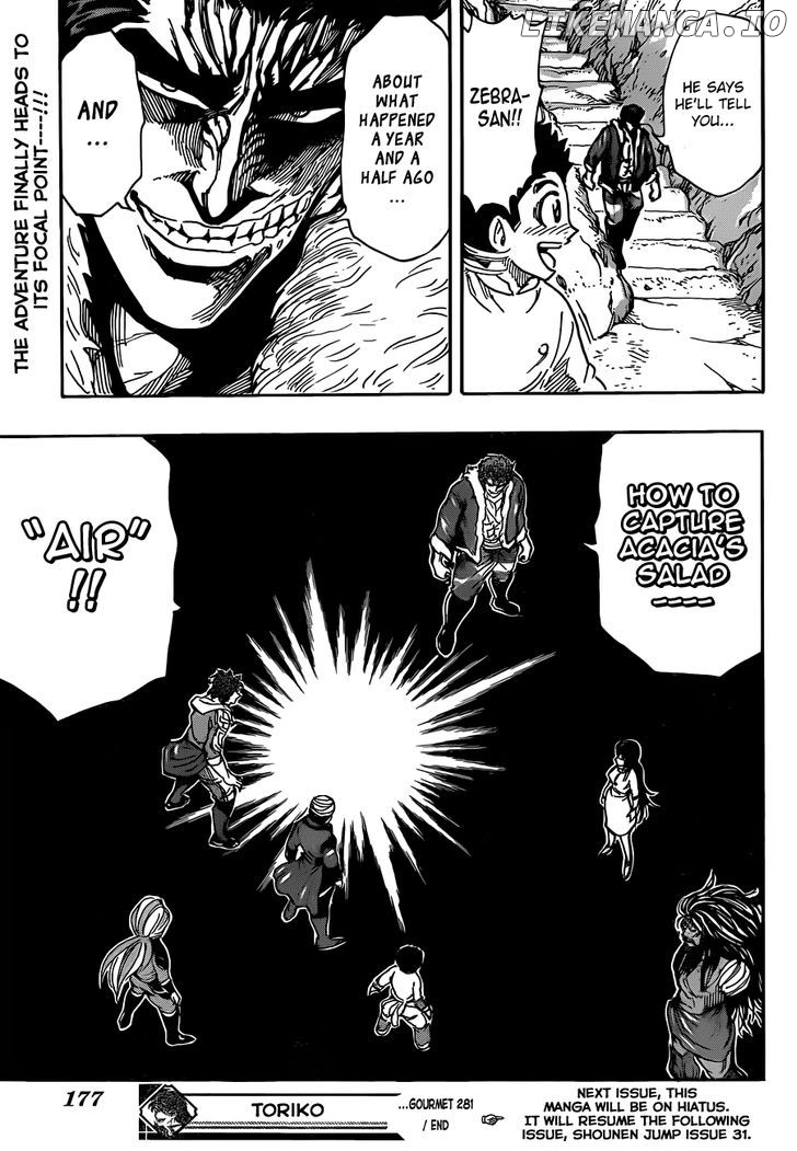 Toriko - Manga chapter 281 - page 14
