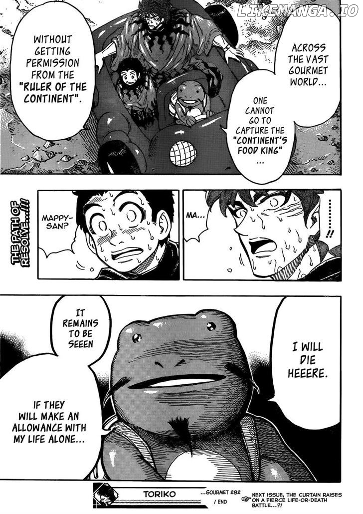 Toriko - Manga chapter 282 - page 17
