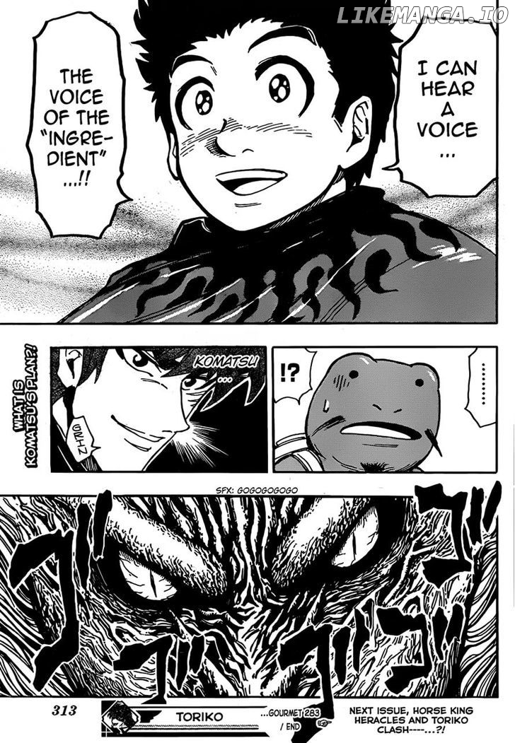 Toriko - Manga chapter 283 - page 17