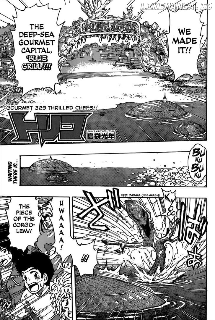 Toriko - Manga chapter 329 - page 1
