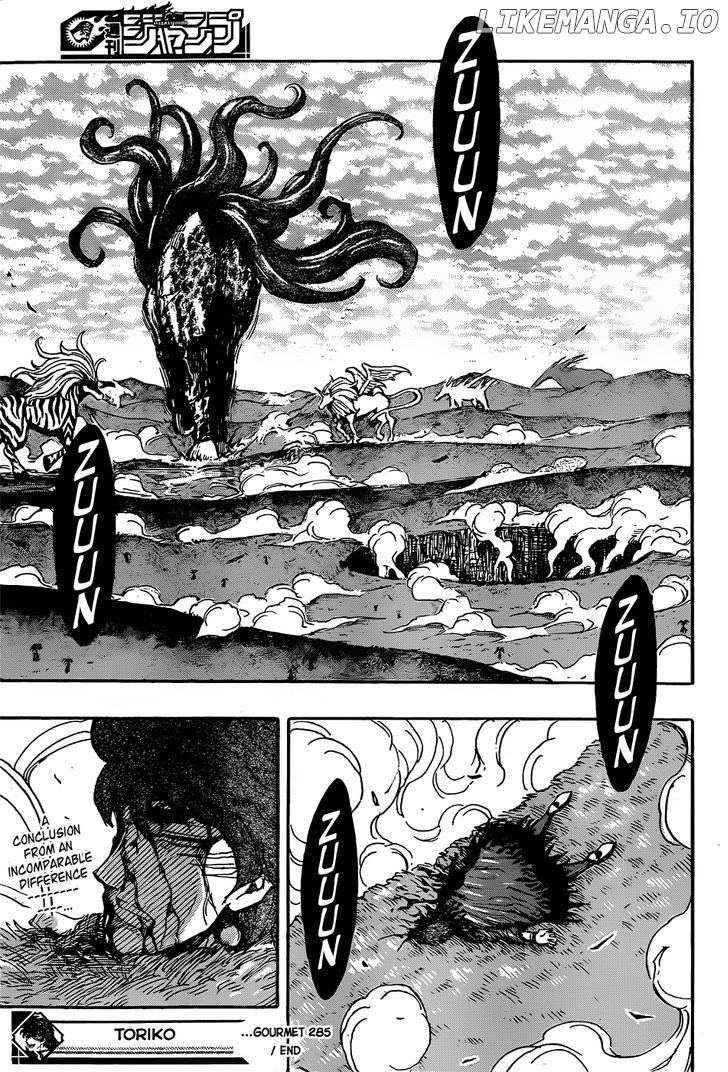 Toriko - Manga chapter 285 - page 19