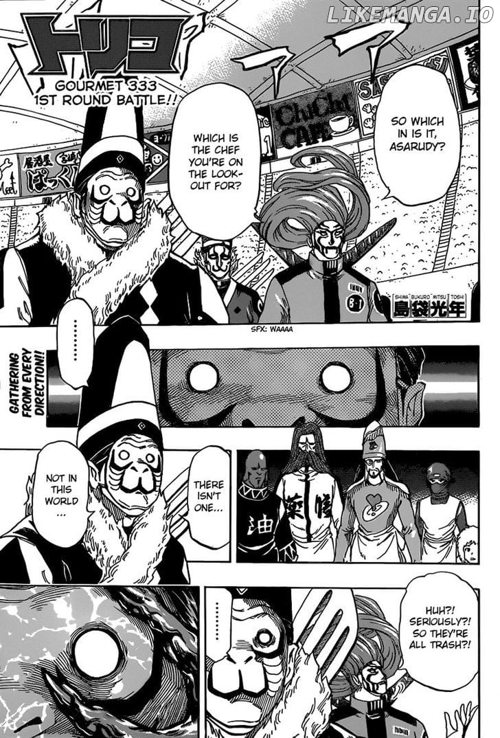 Toriko - Manga chapter 333 - page 1