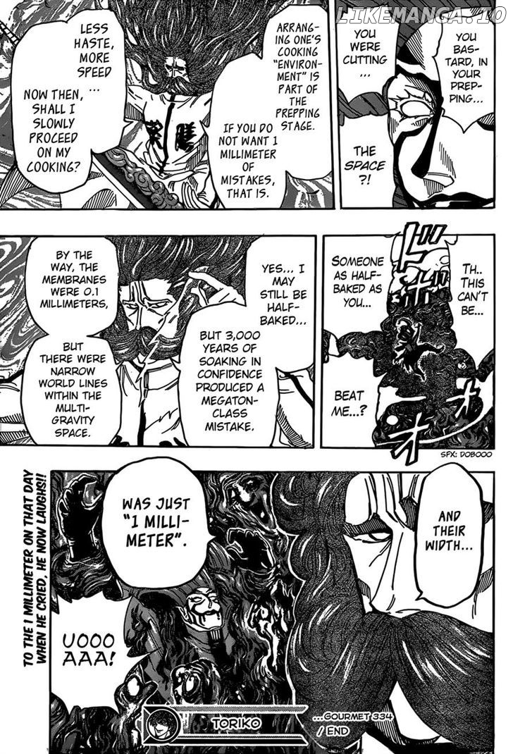 Toriko - Manga chapter 334 - page 19