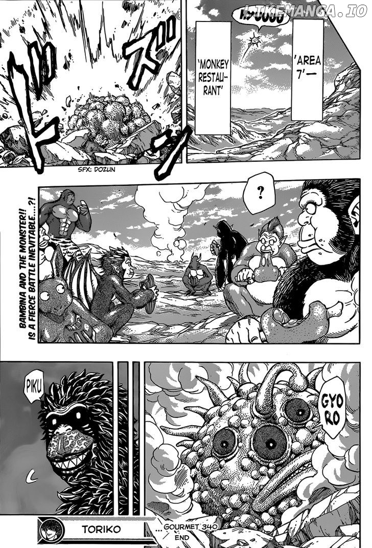 Toriko - Manga chapter 340 - page 18