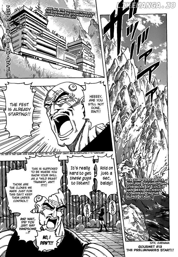 Toriko - Manga chapter 213 - page 2