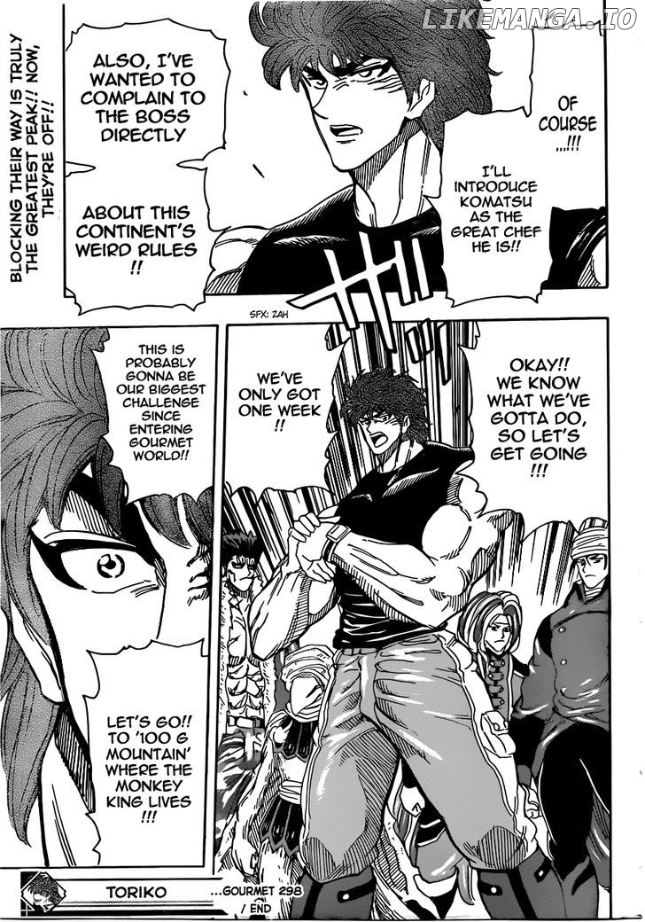 Toriko - Manga chapter 298 - page 18