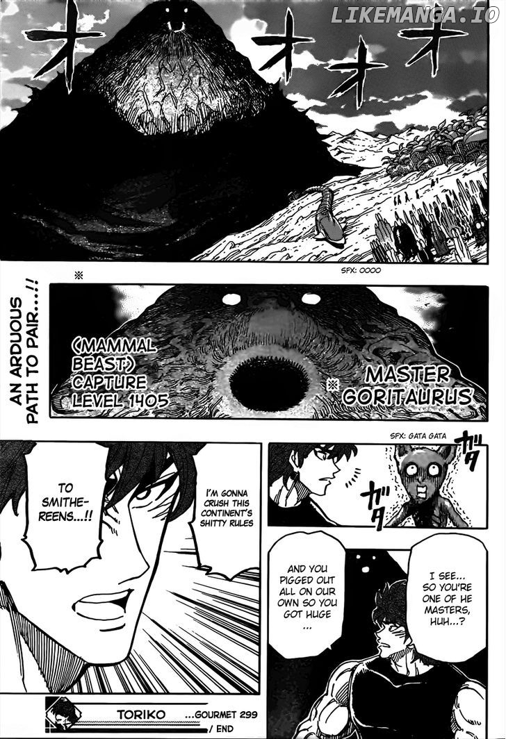 Toriko - Manga chapter 299 - page 18