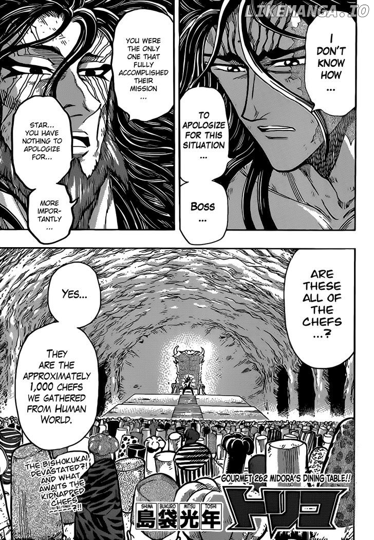 Toriko - Manga chapter 262 - page 1