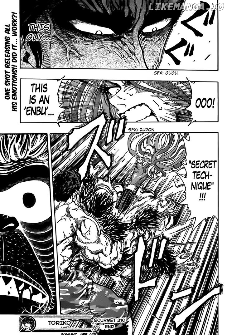 Toriko - Manga chapter 310 - page 19