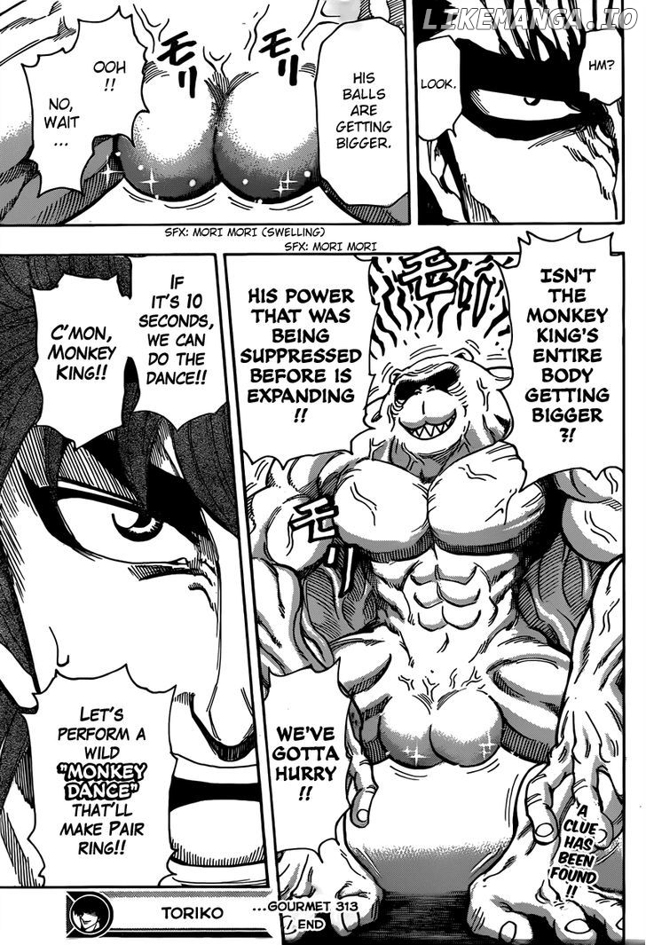 Toriko - Manga chapter 313 - page 18