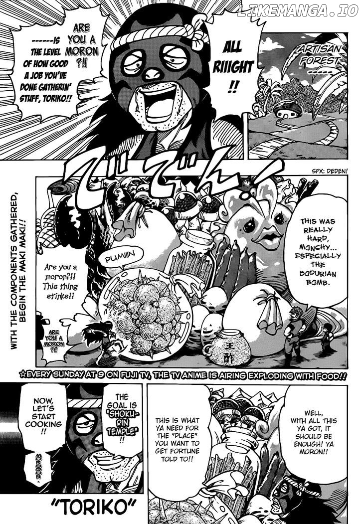 Toriko - Manga chapter 179 - page 1