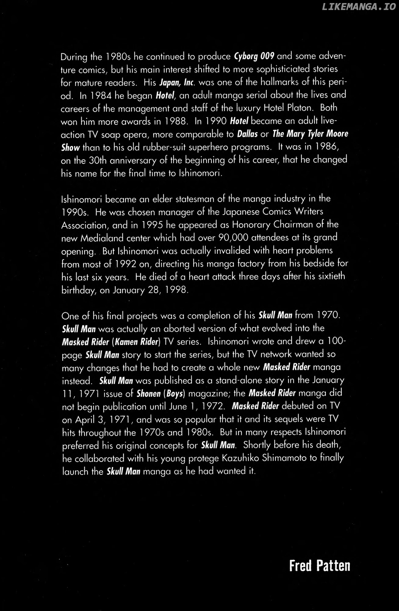 Skull Man (SHIMAMOTO Kazuhiko) chapter 1 - page 6