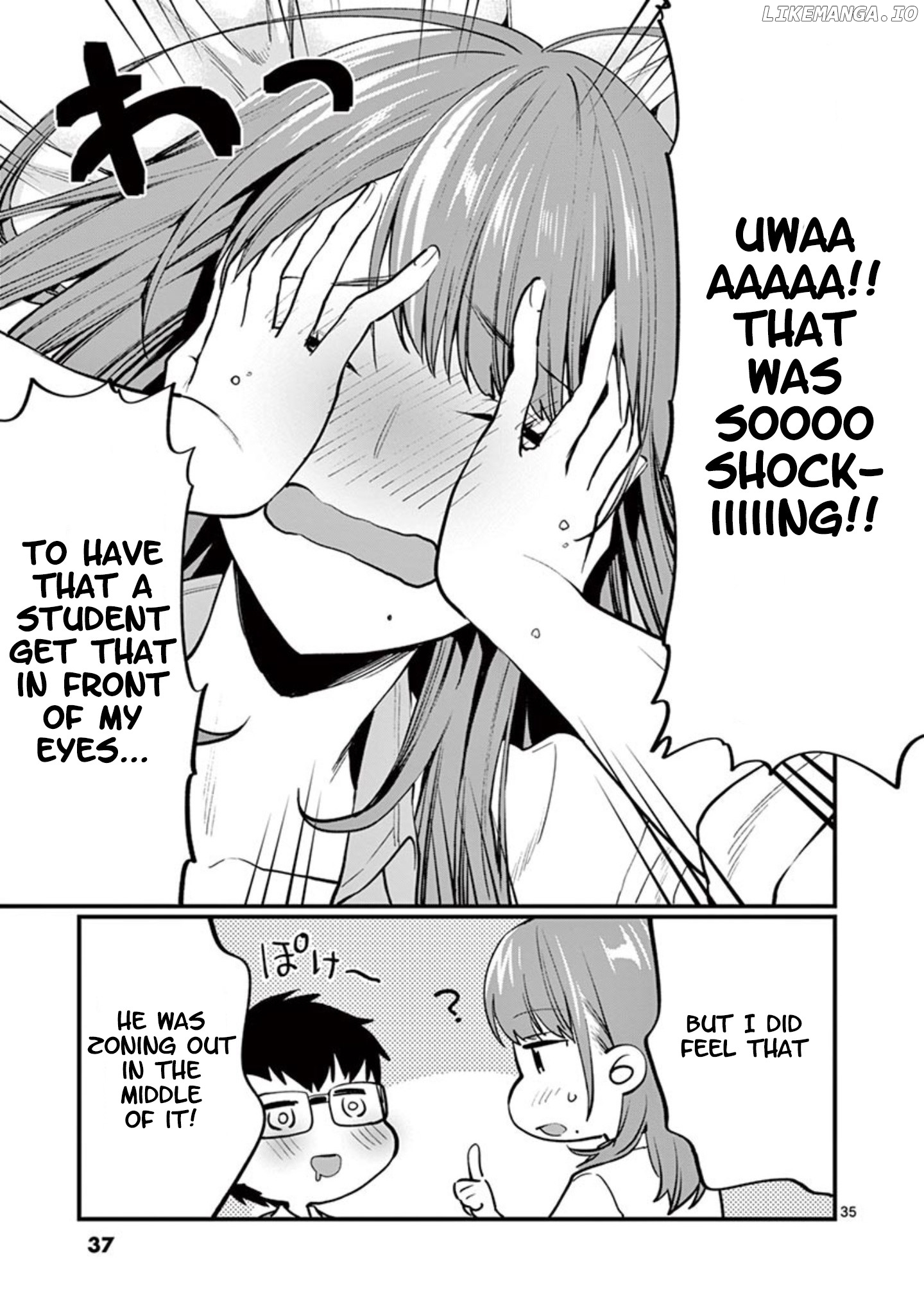 Sensei de ○○ shicha ikemasen! chapter 1 - page 37