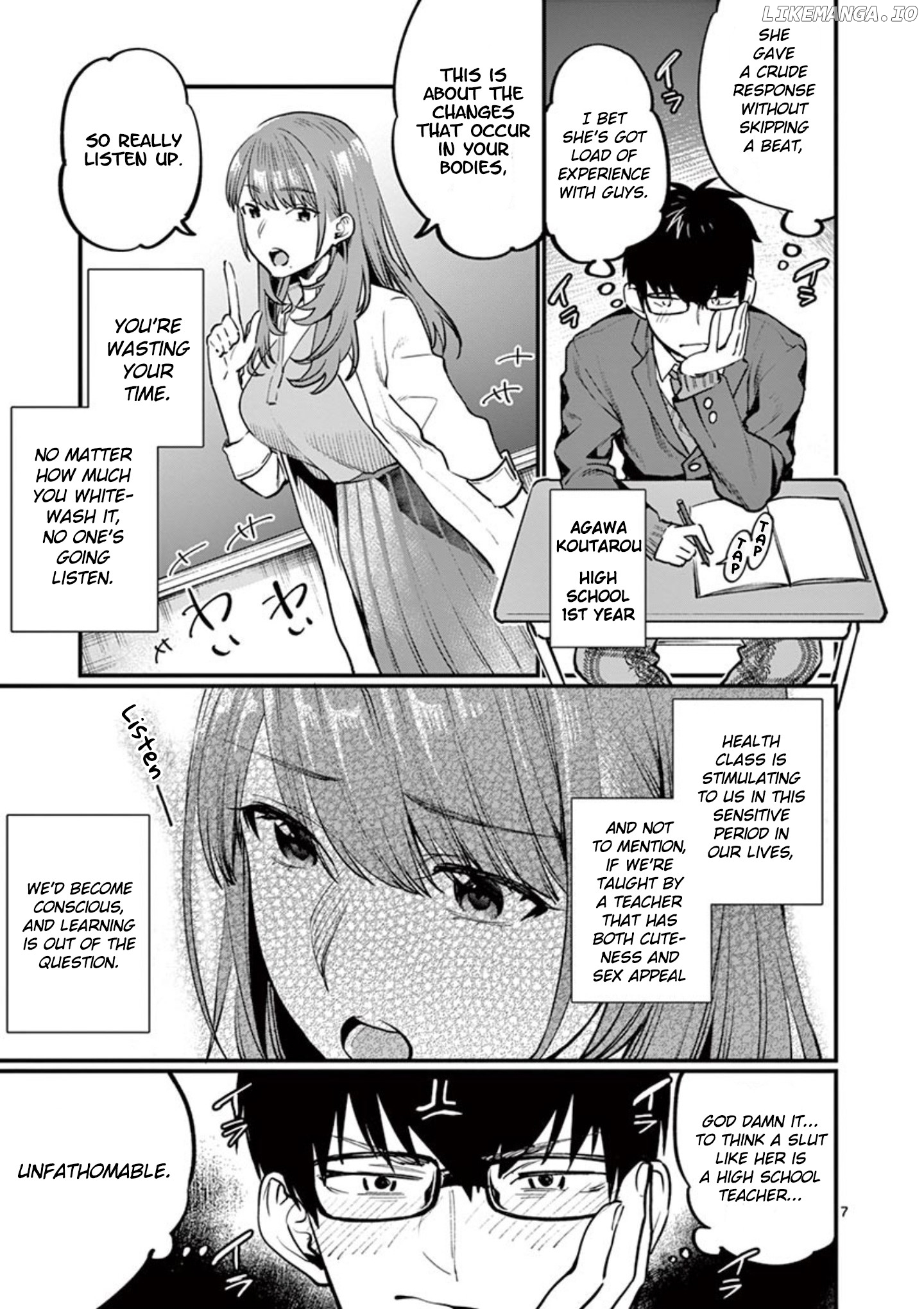 Sensei de ○○ shicha ikemasen! chapter 1 - page 9
