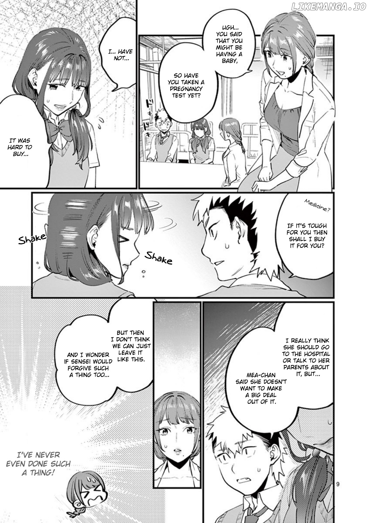 Sensei de ○○ shicha ikemasen! chapter 12 - page 10