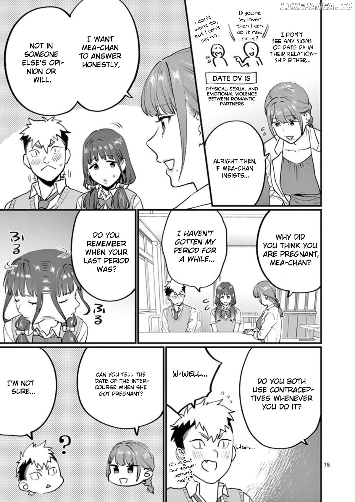 Sensei de ○○ shicha ikemasen! chapter 12 - page 16