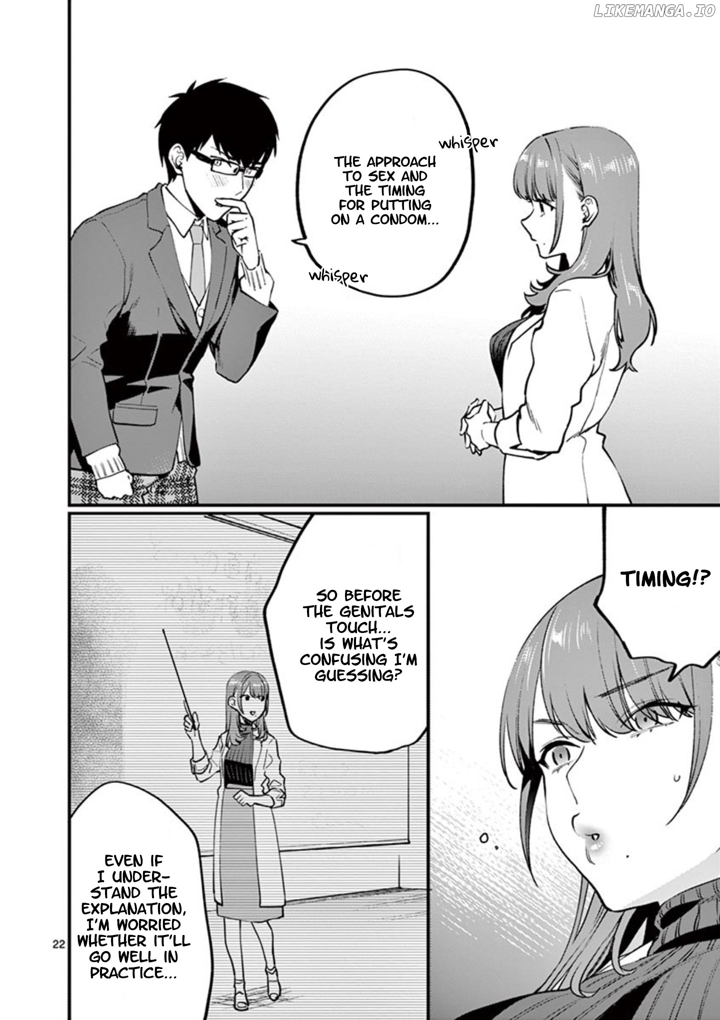 Sensei de ○○ shicha ikemasen! chapter 6 - page 24