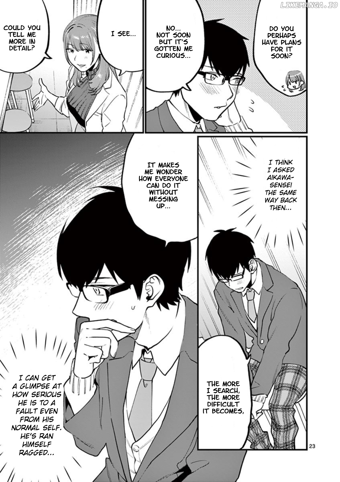 Sensei de ○○ shicha ikemasen! chapter 6 - page 25