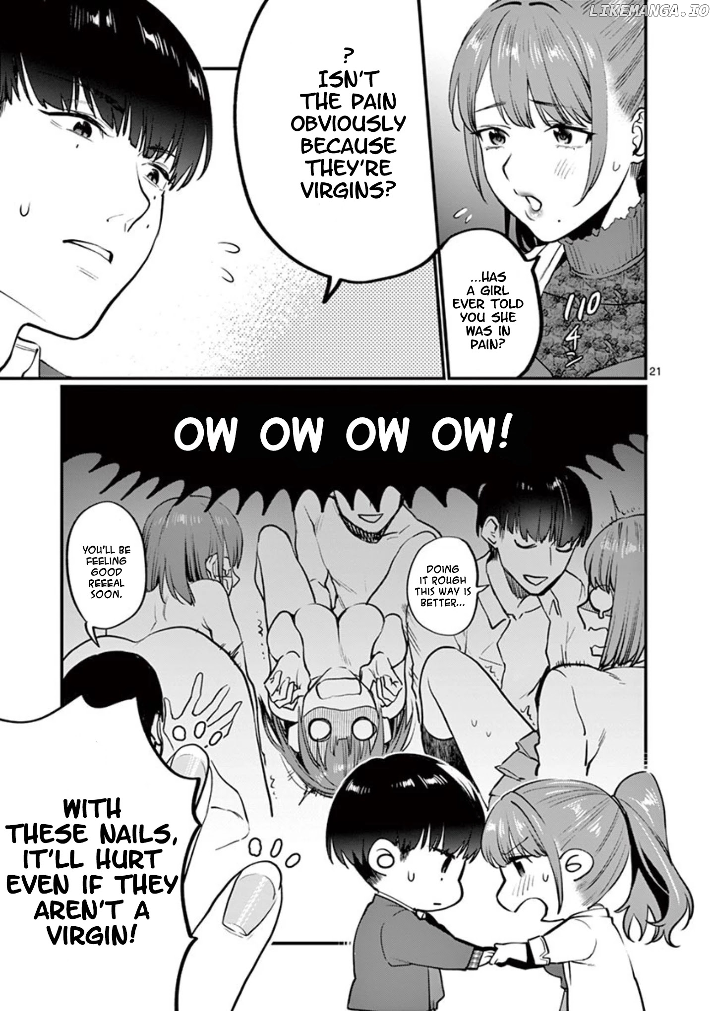 Sensei de ○○ shicha ikemasen! chapter 7 - page 21