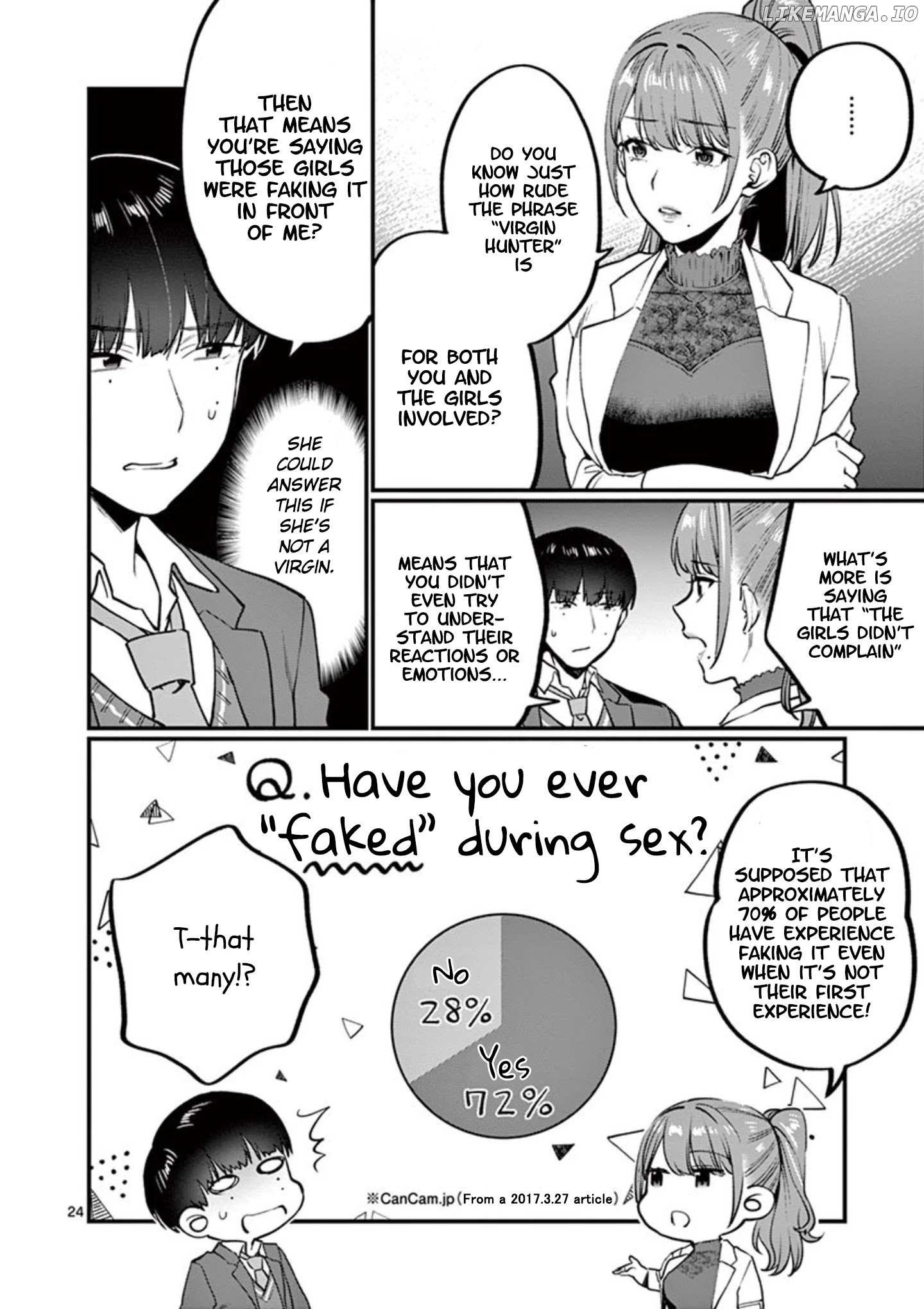 Sensei de ○○ shicha ikemasen! chapter 7 - page 24