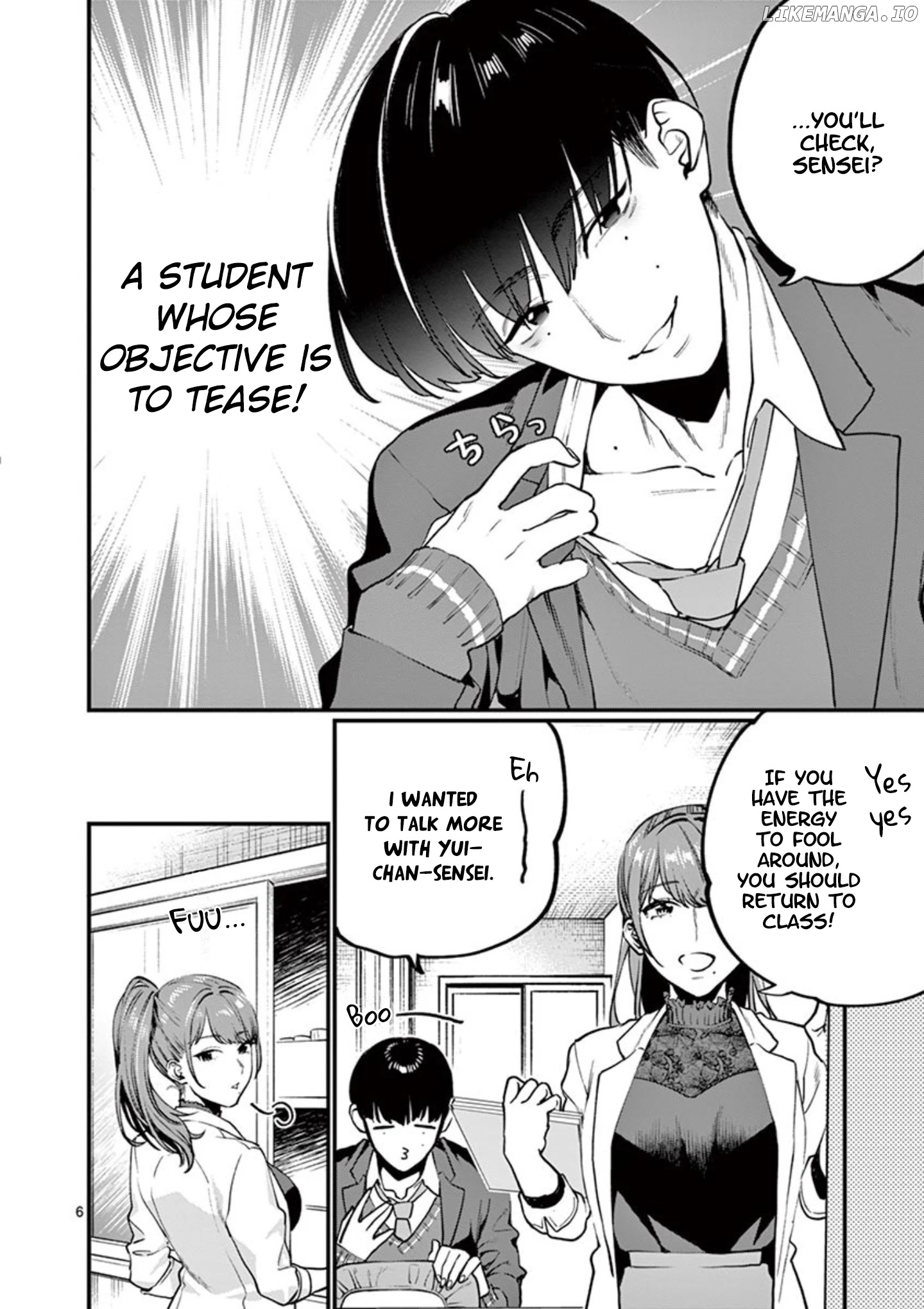 Sensei de ○○ shicha ikemasen! chapter 7 - page 6
