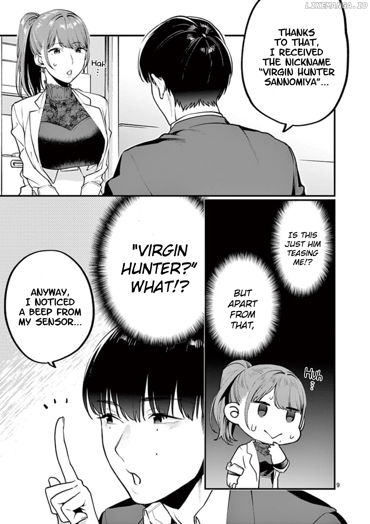 Sensei de ○○ shicha ikemasen! chapter 7 - page 9