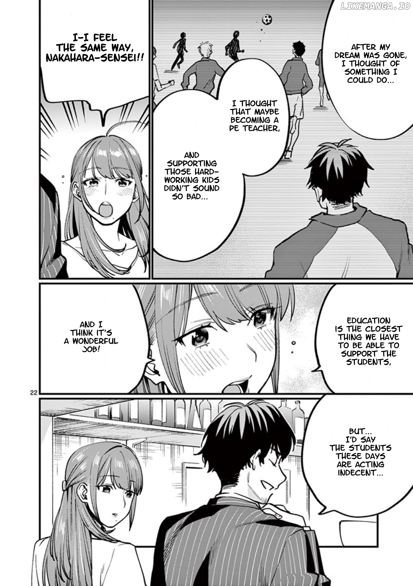 Sensei de ○○ shicha ikemasen! chapter 3 - page 22