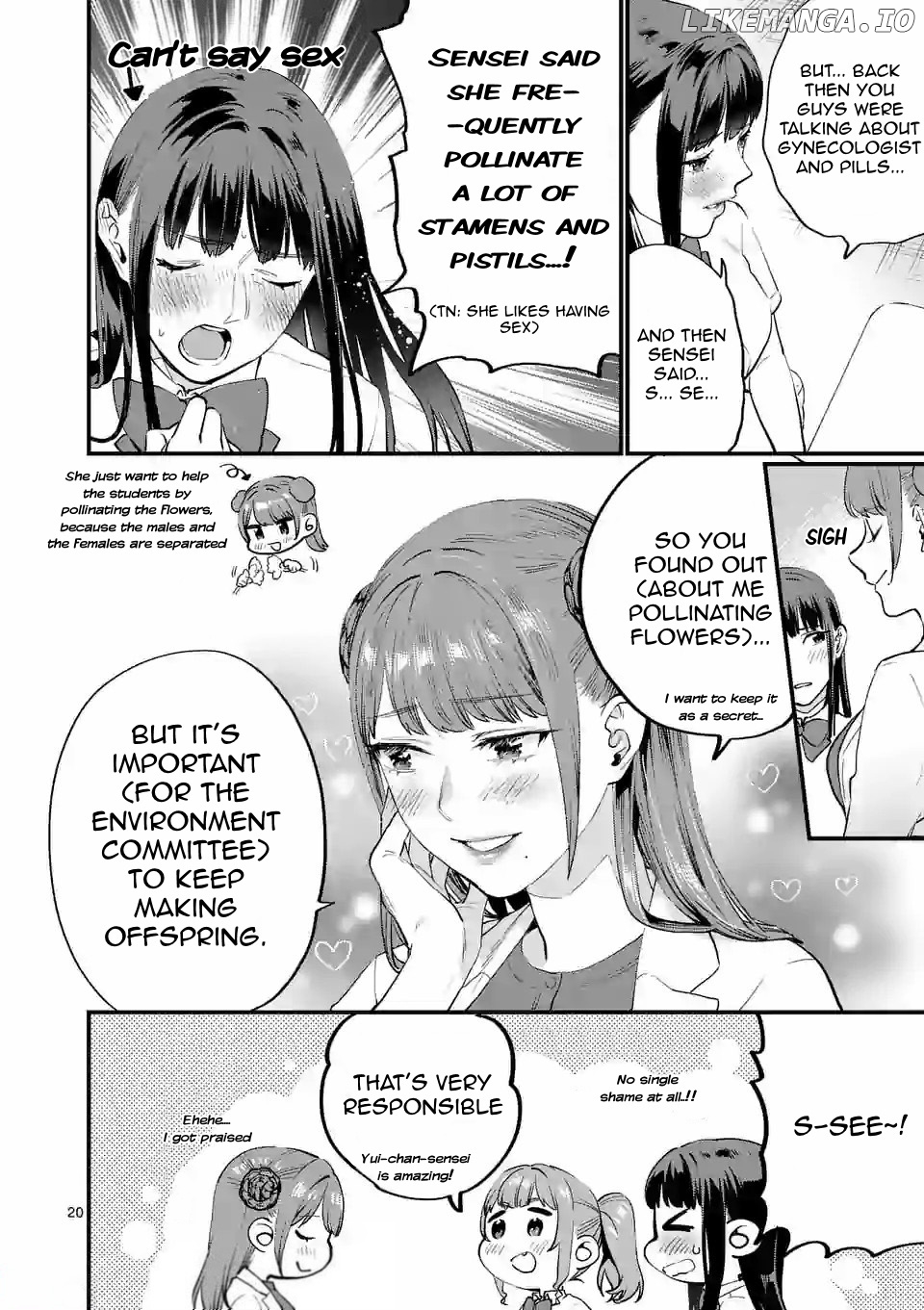 Sensei de ○○ shicha ikemasen! chapter 14 - page 22