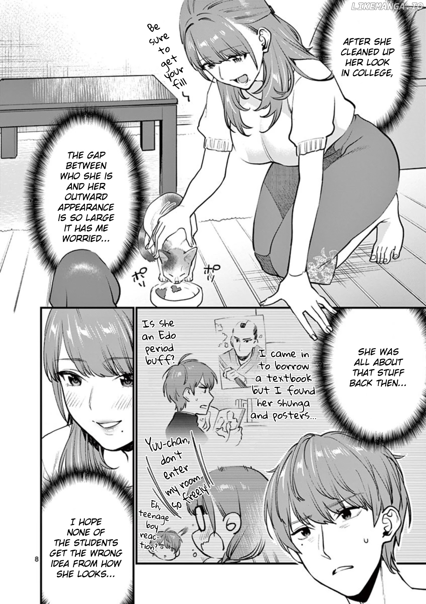 Sensei de ○○ shicha ikemasen! chapter 8 - page 8