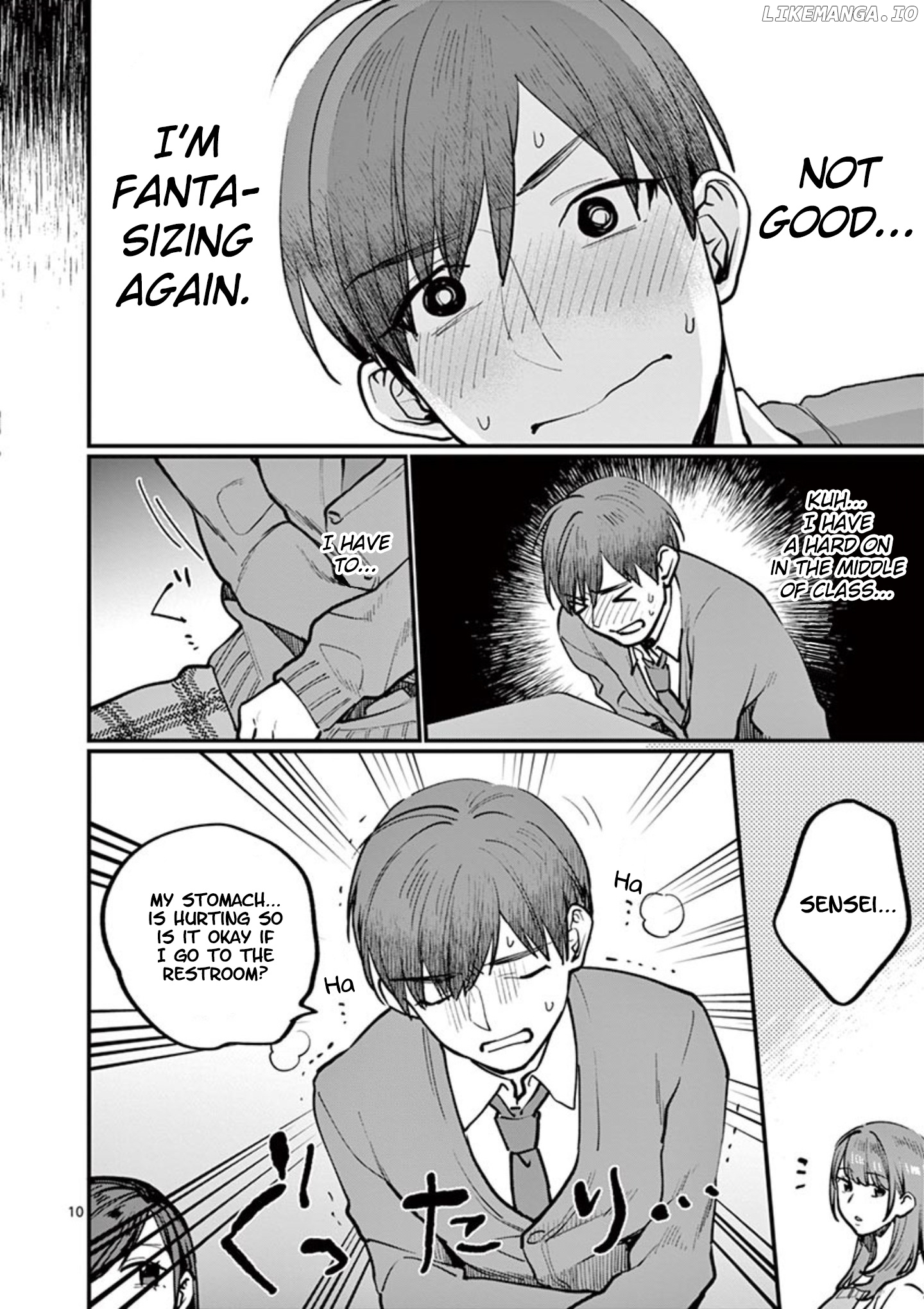 Sensei de ○○ shicha ikemasen! chapter 4 - page 10