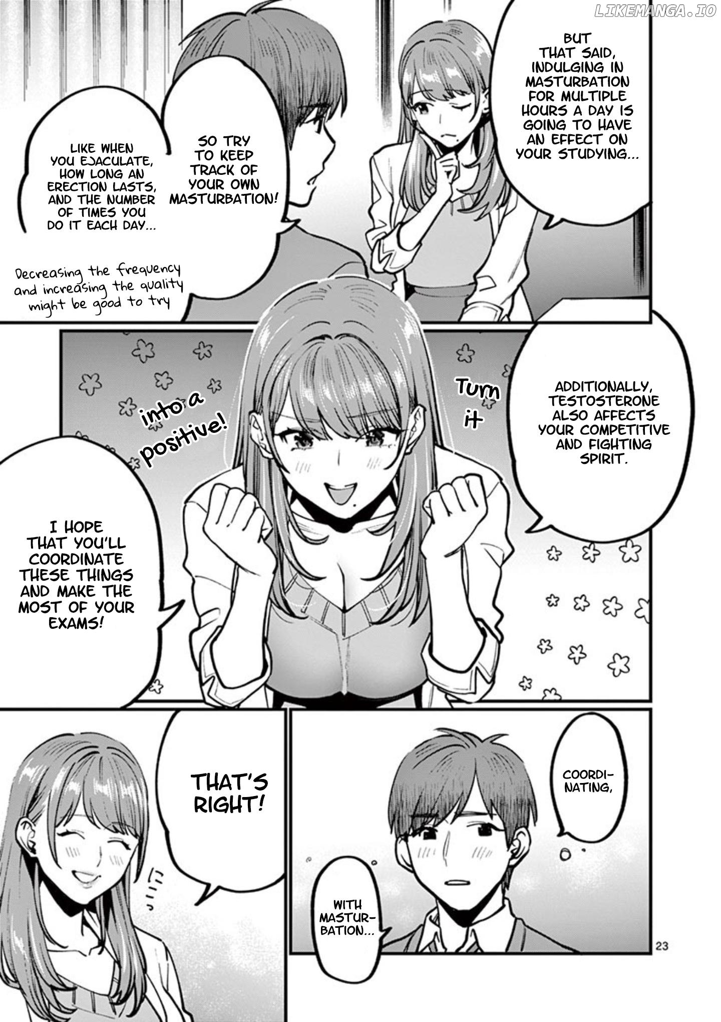 Sensei de ○○ shicha ikemasen! chapter 4 - page 23