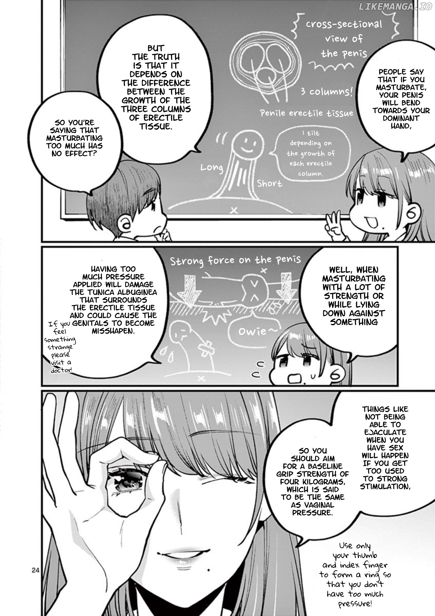 Sensei de ○○ shicha ikemasen! chapter 4 - page 24