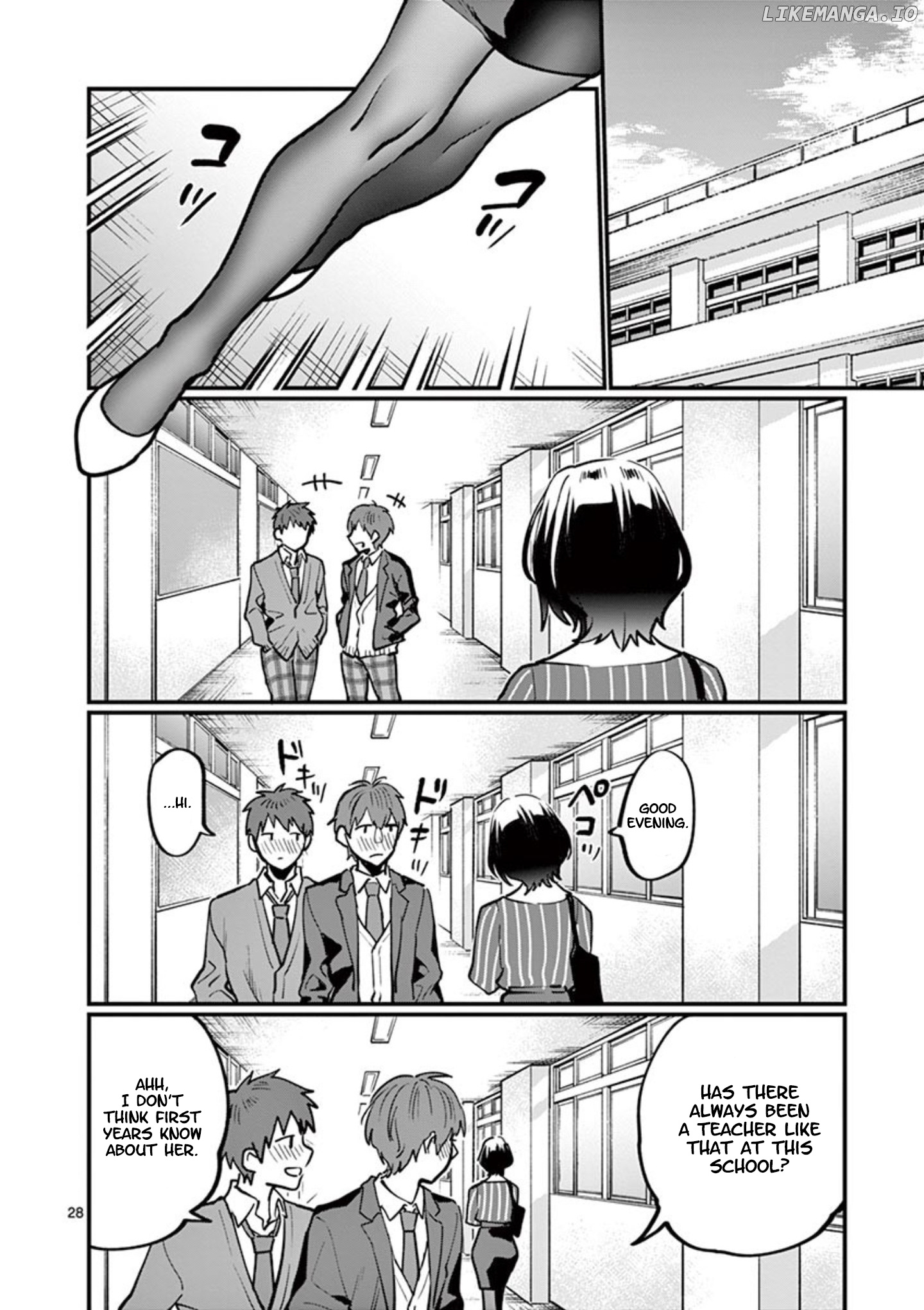 Sensei de ○○ shicha ikemasen! chapter 4 - page 28