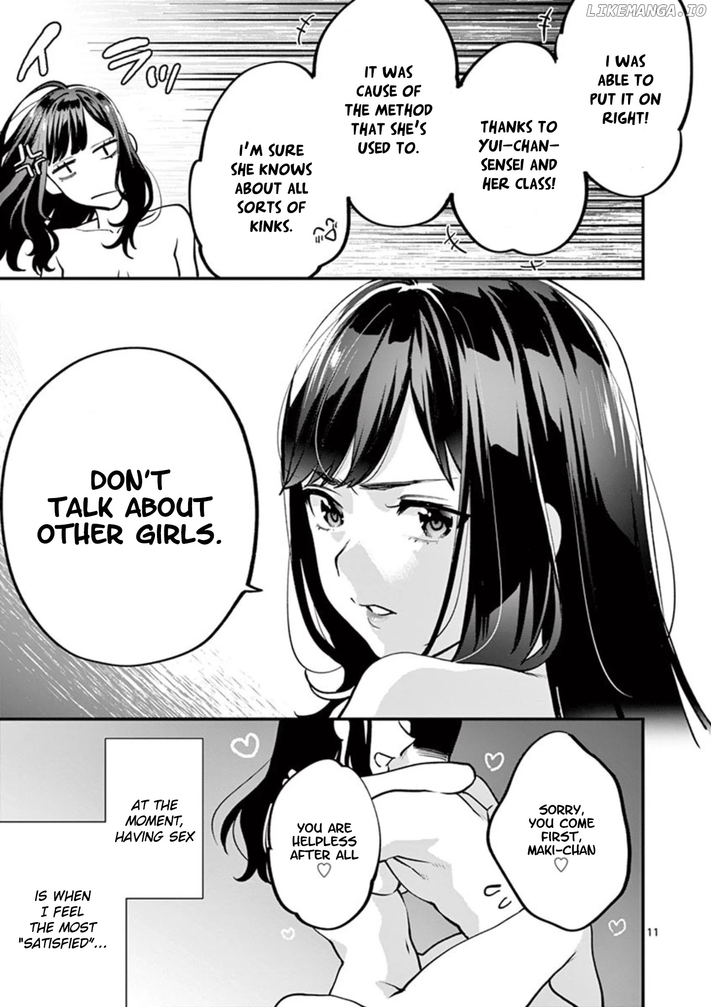 Sensei de ○○ shicha ikemasen! chapter 9 - page 11