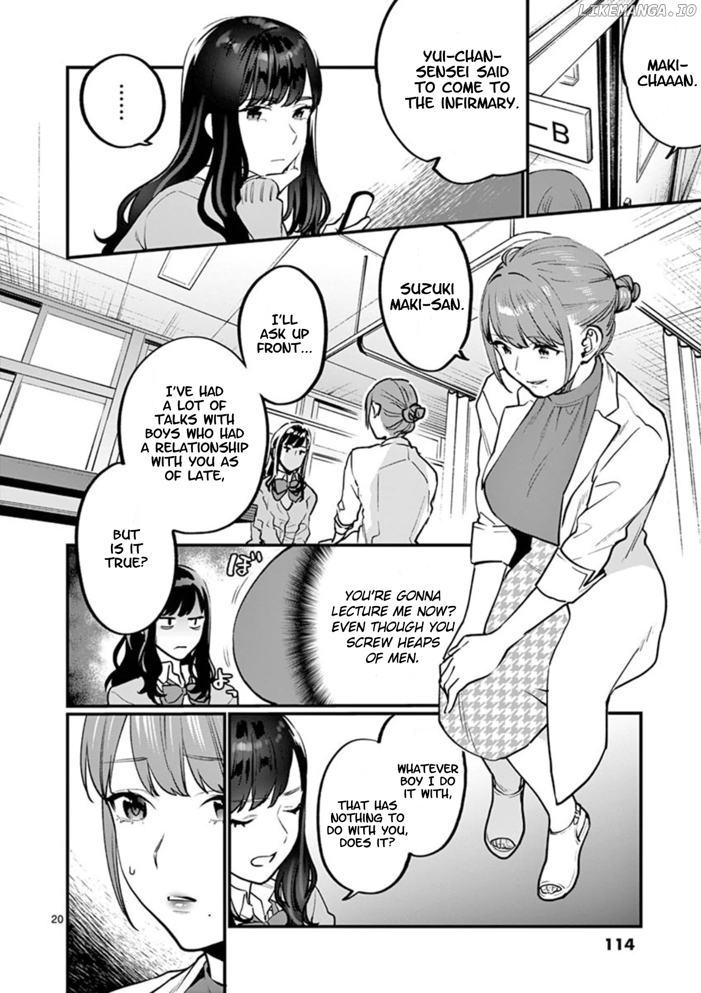 Sensei de ○○ shicha ikemasen! chapter 9 - page 20