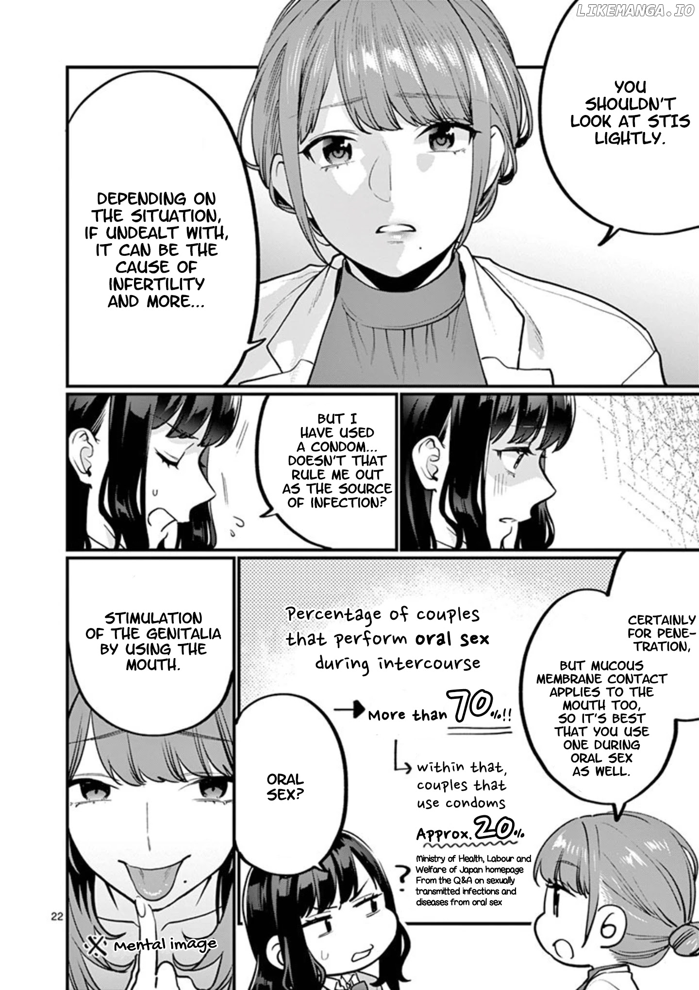 Sensei de ○○ shicha ikemasen! chapter 9 - page 22