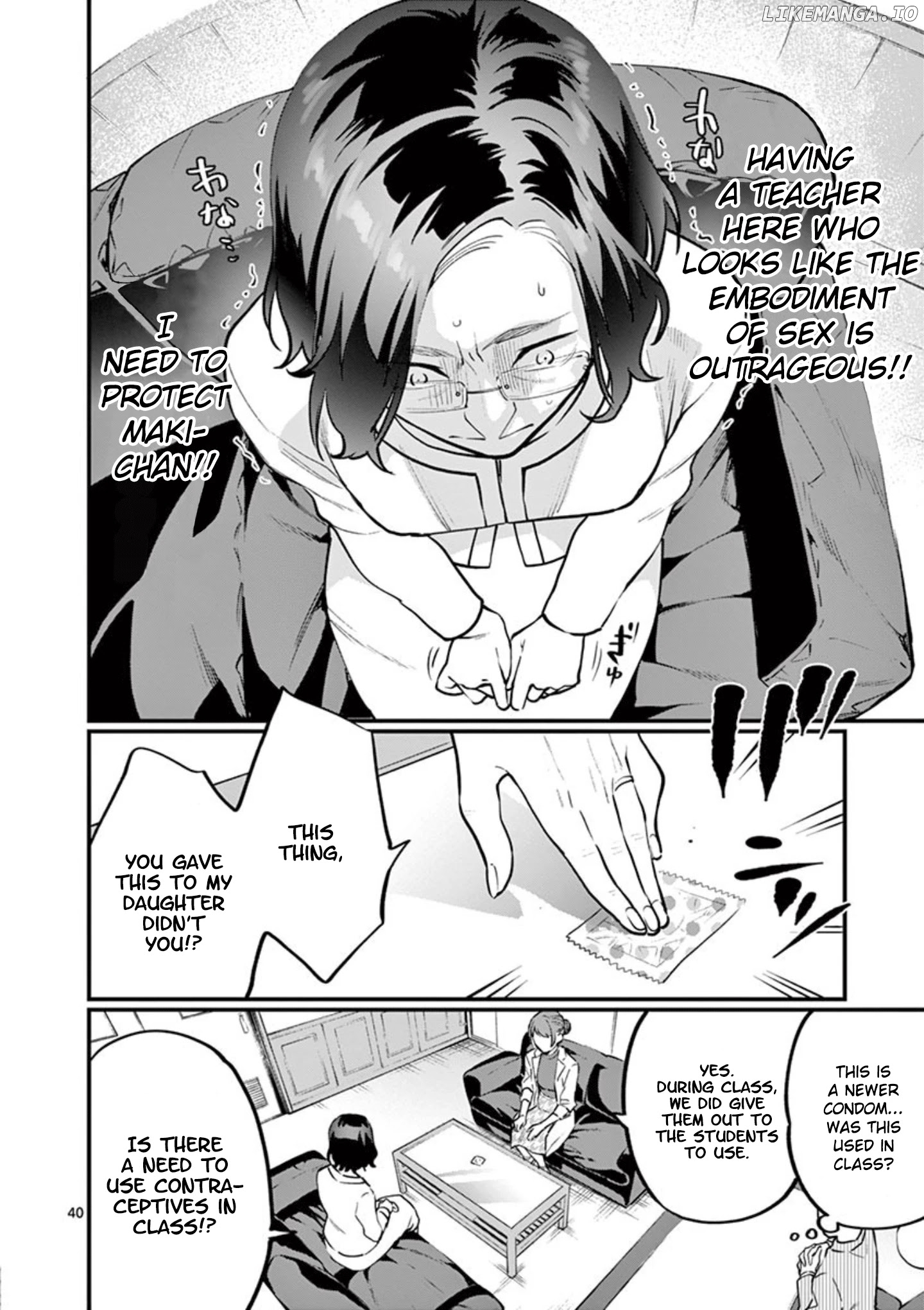 Sensei de ○○ shicha ikemasen! chapter 9 - page 41