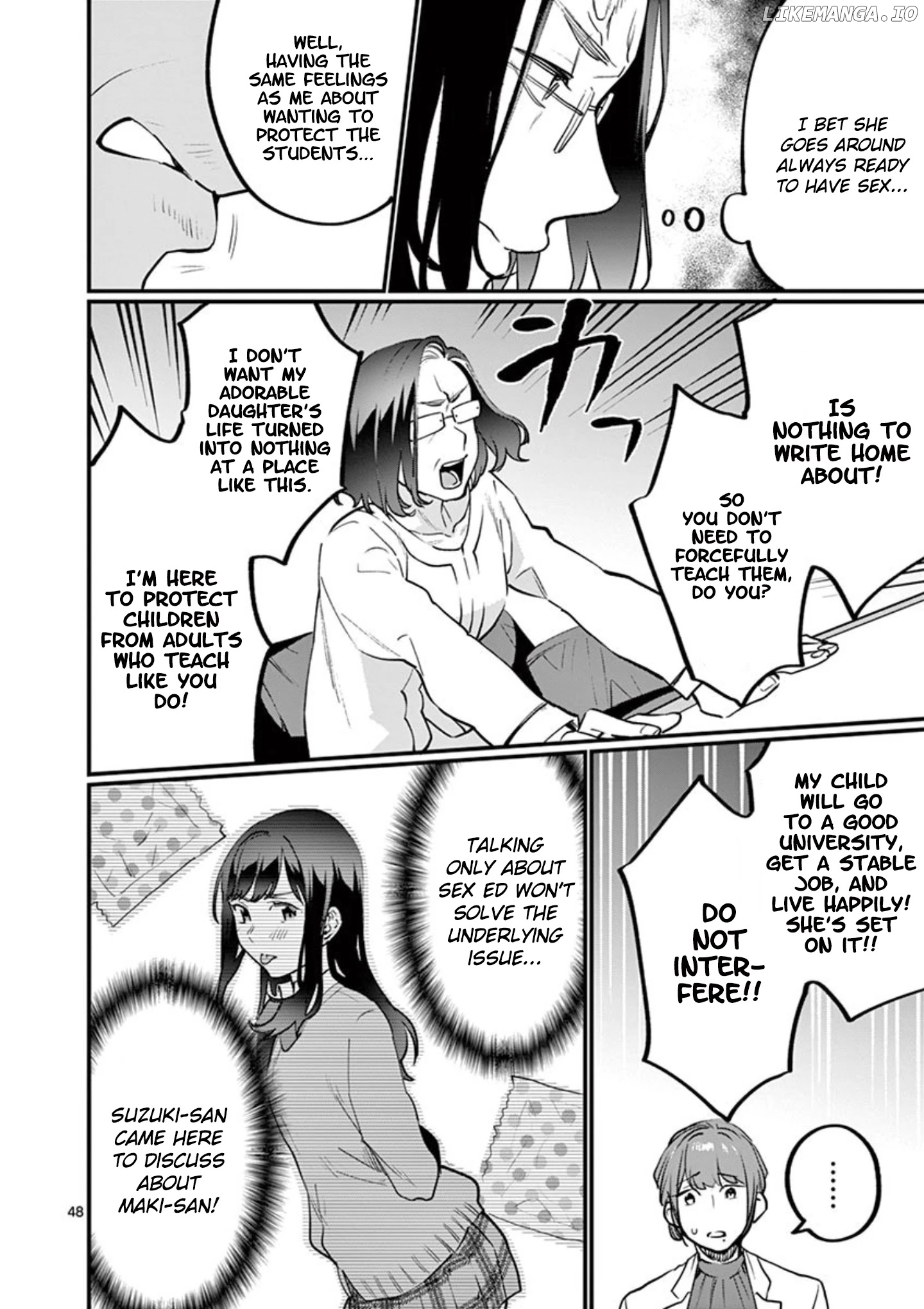 Sensei de ○○ shicha ikemasen! chapter 9 - page 49