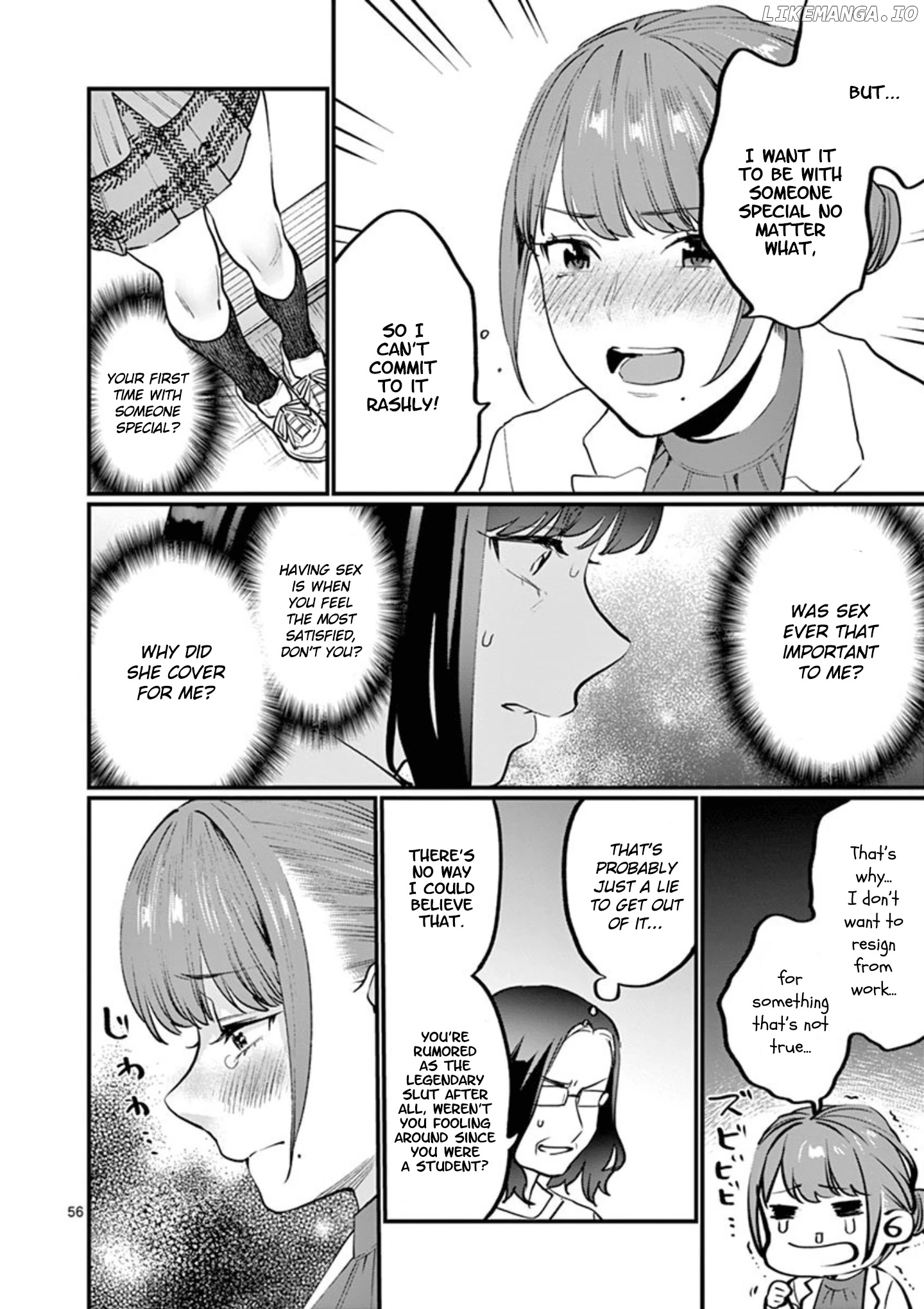 Sensei de ○○ shicha ikemasen! chapter 9 - page 57