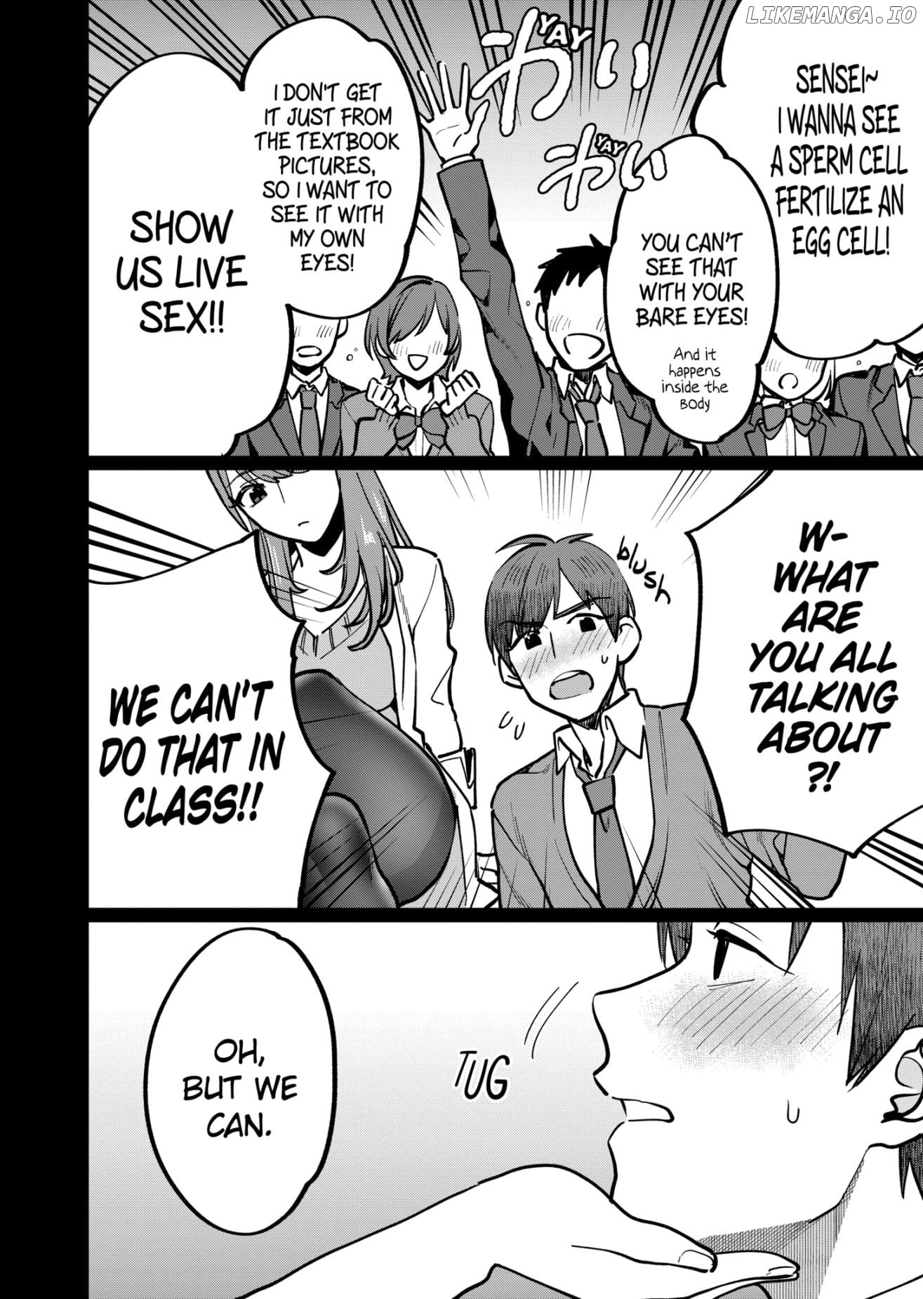 Sensei de ○○ shicha ikemasen! chapter 4.1 - page 8