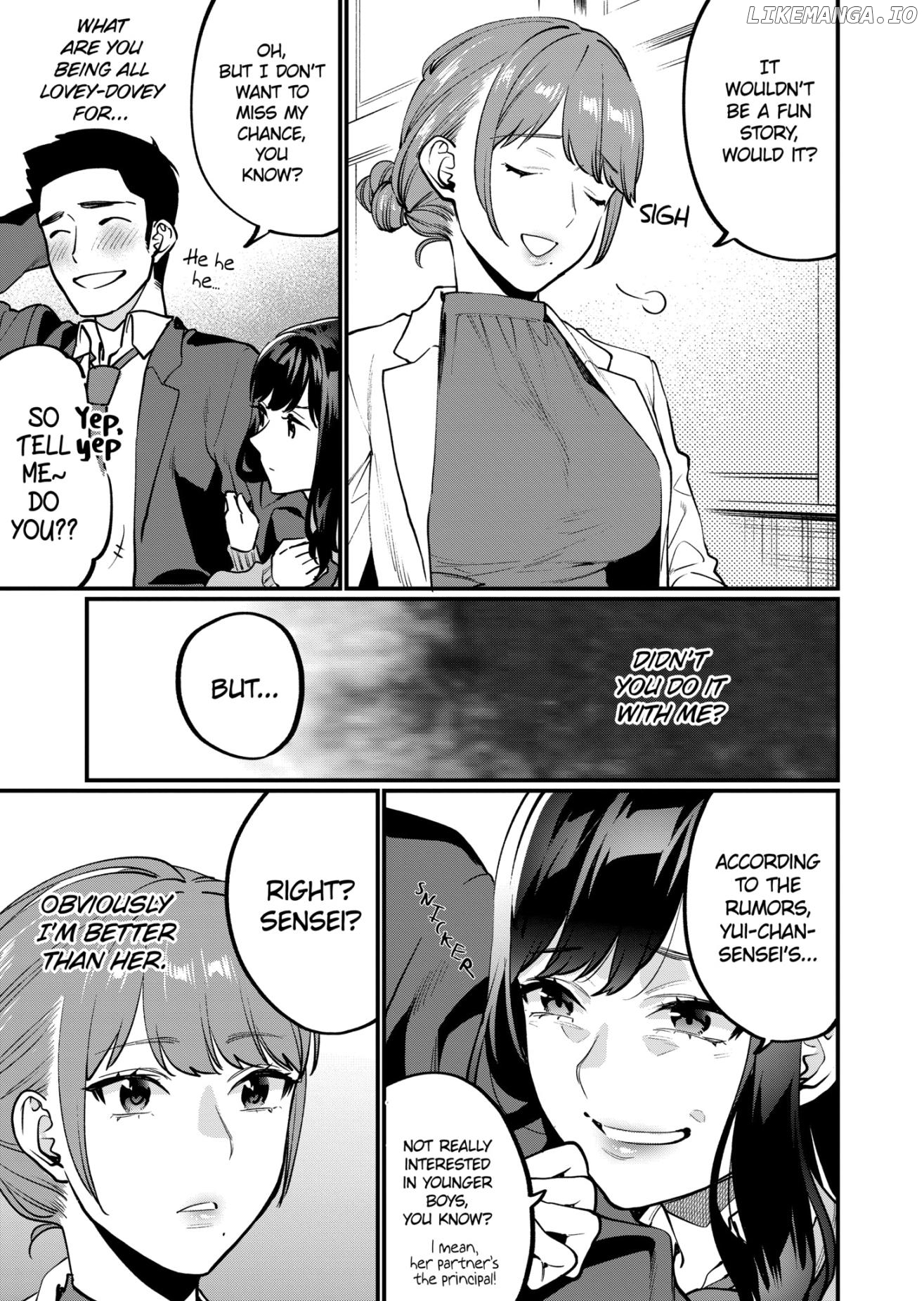 Sensei de ○○ shicha ikemasen! chapter 9.1 - page 15