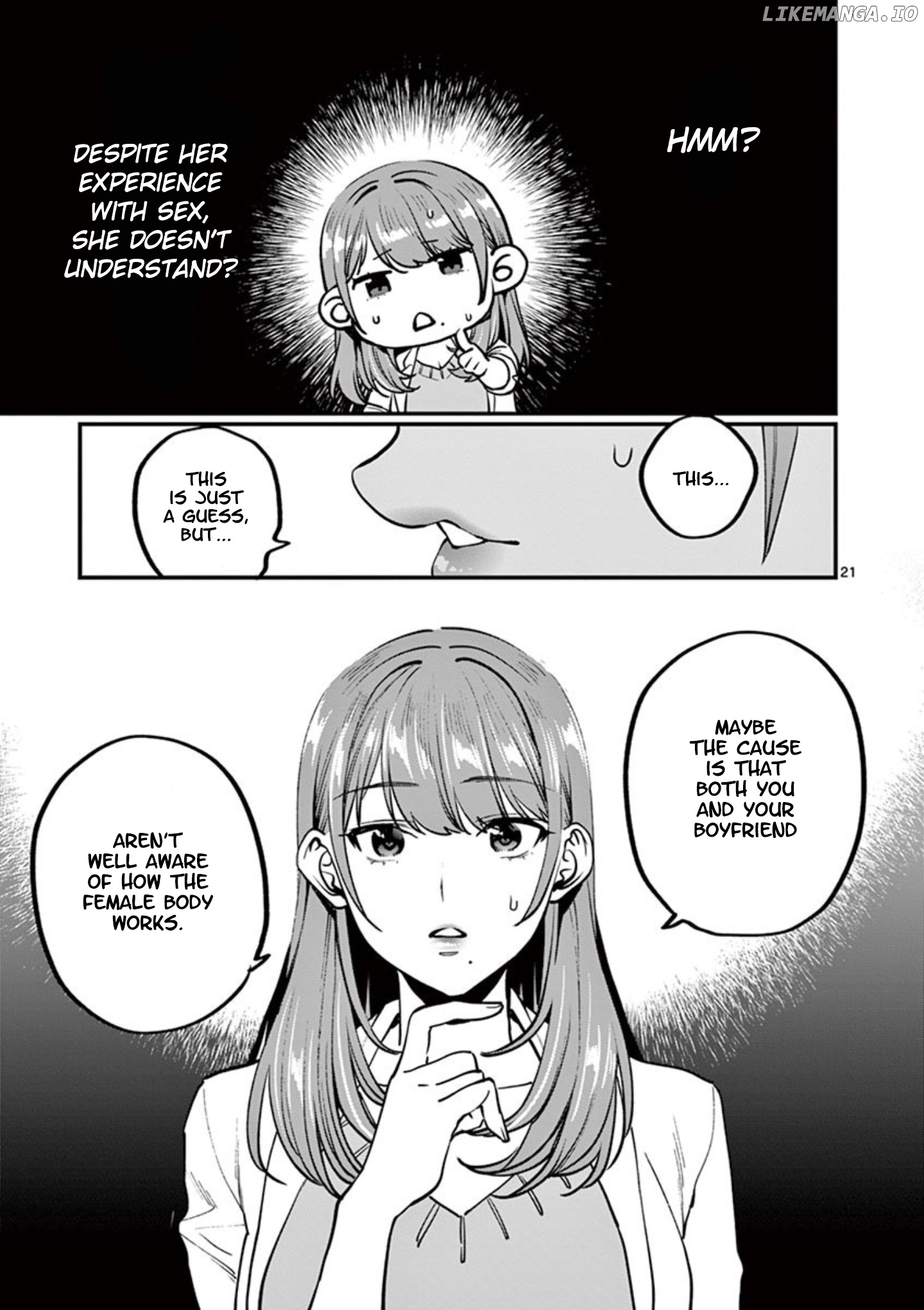 Sensei de ○○ shicha ikemasen! chapter 5 - page 21